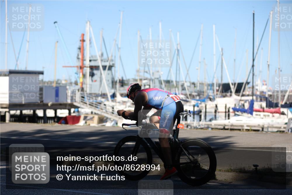 17.08.2025 - KN Förde Triathlon 2025 Yannick Fuchs http://msf.ph/oto/8628994 17.08.2025 15:22:05 Radfahren 8 meine-sportfotos.de