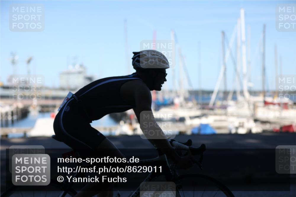 17.08.2025 - KN Förde Triathlon 2025 Yannick Fuchs http://msf.ph/oto/8629011 17.08.2025 15:23:27 Radfahren 4 meine-sportfotos.de