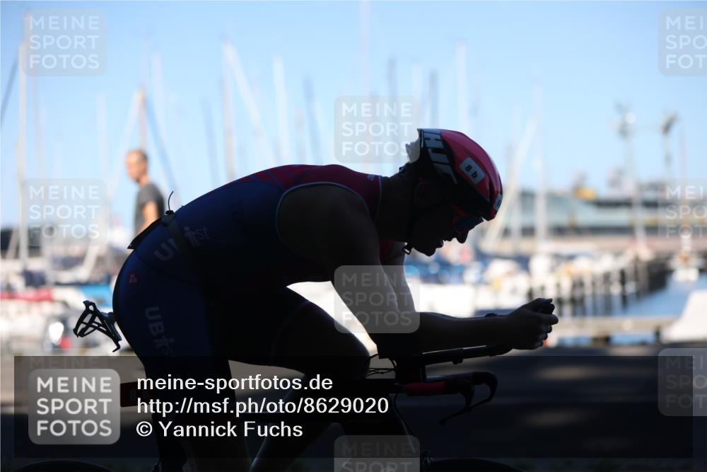 17.08.2025 - KN Förde Triathlon 2025 Yannick Fuchs http://msf.ph/oto/8629020 17.08.2025 15:23:43 Radfahren 8 meine-sportfotos.de
