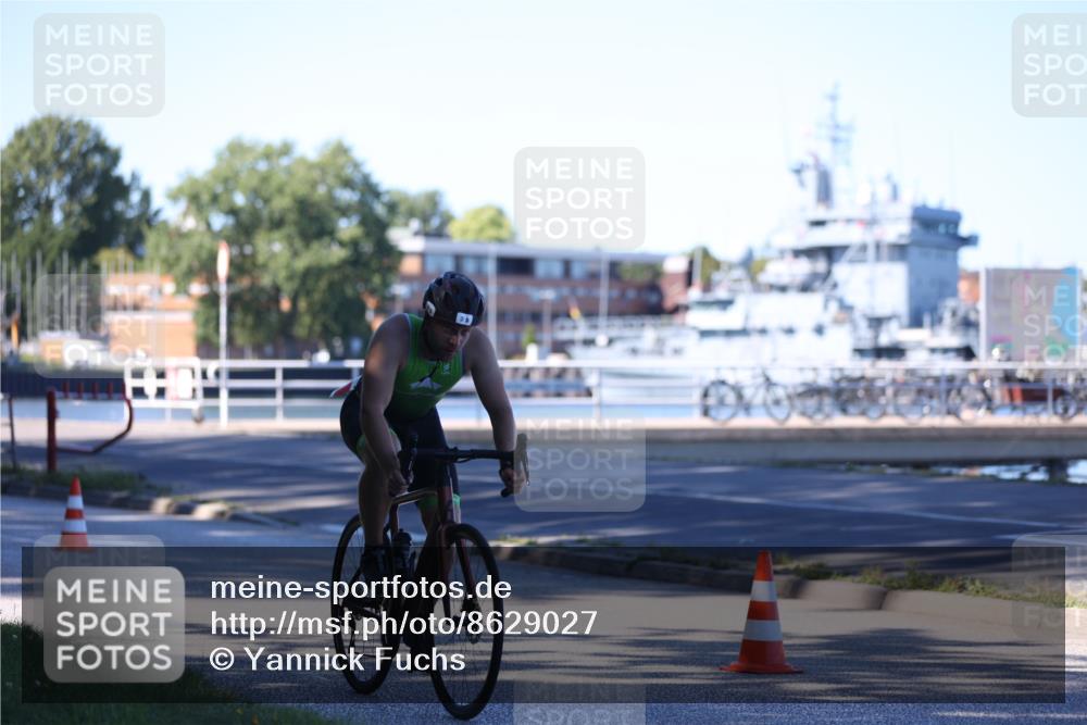 17.08.2025 - KN Förde Triathlon 2025 Yannick Fuchs http://msf.ph/oto/8629027 17.08.2025 15:25:47 Radfahren  meine-sportfotos.de