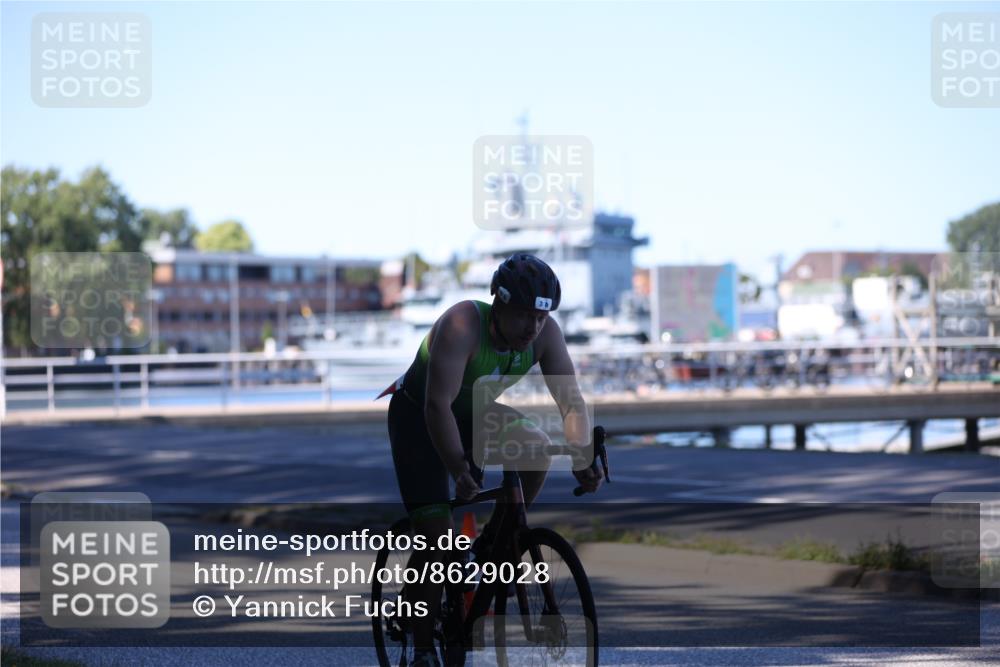 17.08.2025 - KN Förde Triathlon 2025 Yannick Fuchs http://msf.ph/oto/8629028 17.08.2025 15:25:48 Radfahren 3 meine-sportfotos.de