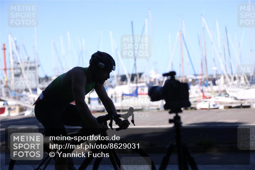 17.08.2025 - KN Förde Triathlon 2025 Yannick Fuchs http://msf.ph/oto/8629031 17.08.2025 15:25:48 Radfahren 3 meine-sportfotos.de