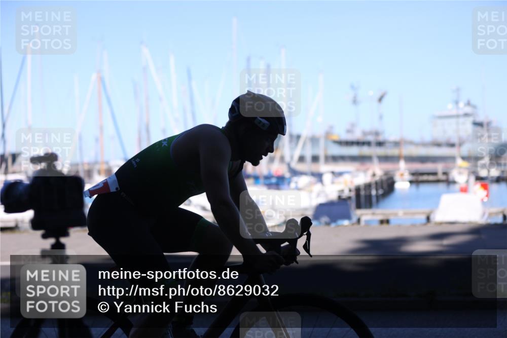17.08.2025 - KN Förde Triathlon 2025 Yannick Fuchs http://msf.ph/oto/8629032 17.08.2025 15:25:48 Radfahren 3 meine-sportfotos.de