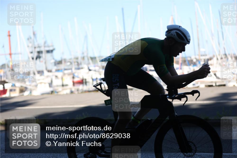 17.08.2025 - KN Förde Triathlon 2025 Yannick Fuchs http://msf.ph/oto/8629038 17.08.2025 15:26:17 Radfahren 33 meine-sportfotos.de