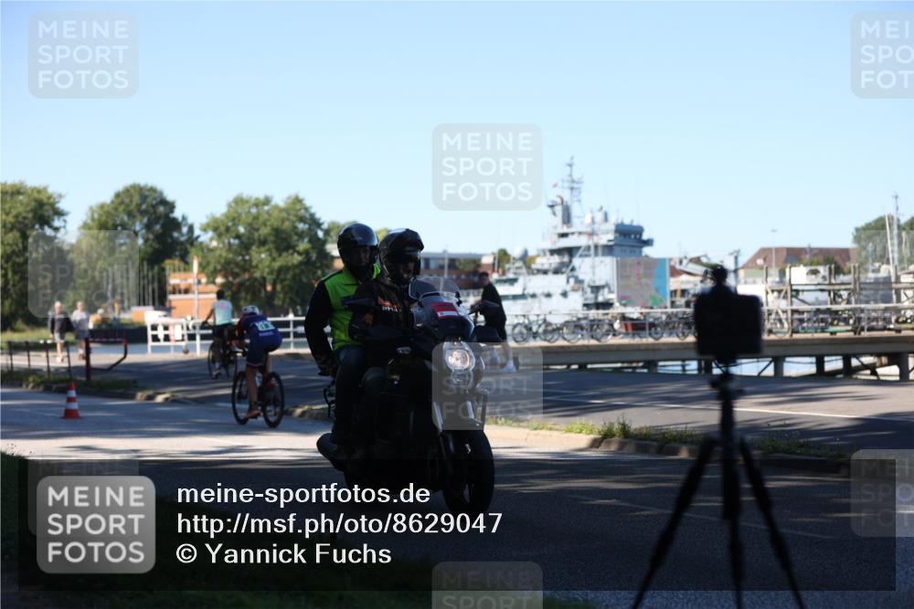 17.08.2025 - KN Förde Triathlon 2025 Yannick Fuchs http://msf.ph/oto/8629047 17.08.2025 15:26:26 Radfahren  meine-sportfotos.de