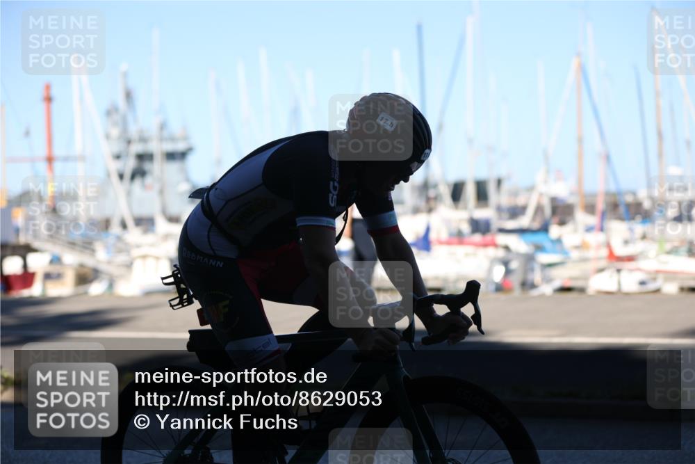 17.08.2025 - KN Förde Triathlon 2025 Yannick Fuchs http://msf.ph/oto/8629053 17.08.2025 15:26:52 Radfahren 17 meine-sportfotos.de