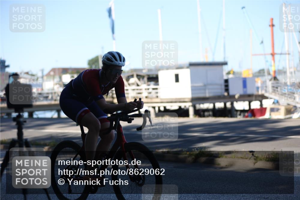 17.08.2025 - KN Förde Triathlon 2025 Yannick Fuchs http://msf.ph/oto/8629062 17.08.2025 15:27:57 Radfahren 2 meine-sportfotos.de