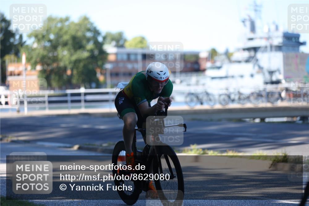 17.08.2025 - KN Förde Triathlon 2025 Yannick Fuchs http://msf.ph/oto/8629080 17.08.2025 15:29:33 Radfahren 35 meine-sportfotos.de