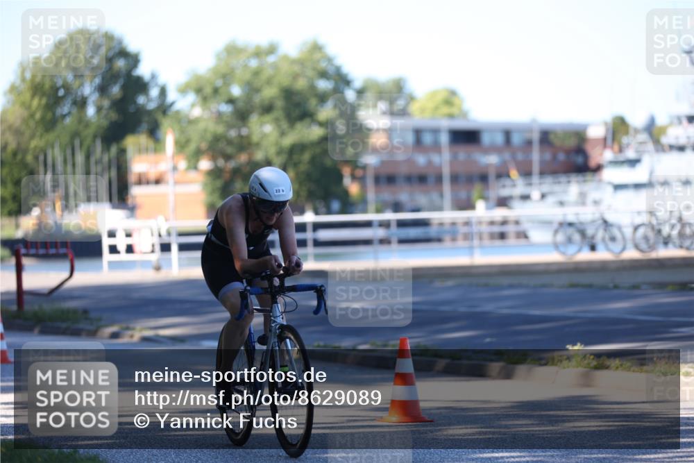 17.08.2025 - KN Förde Triathlon 2025 Yannick Fuchs http://msf.ph/oto/8629089 17.08.2025 15:29:52 Radfahren 22 meine-sportfotos.de