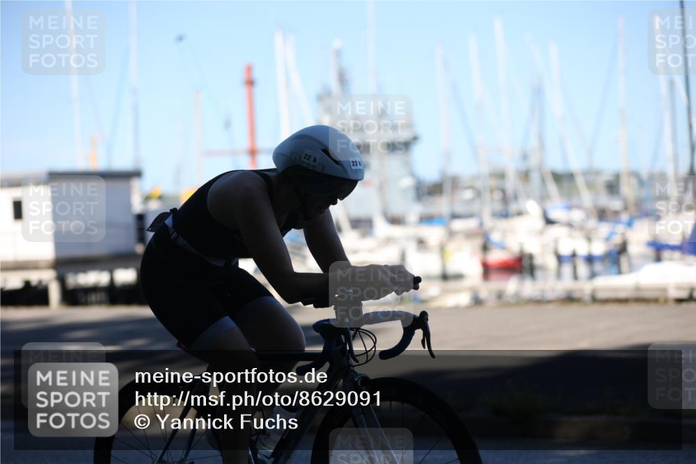 17.08.2025 - KN Förde Triathlon 2025 Yannick Fuchs http://msf.ph/oto/8629091 17.08.2025 15:29:53 Radfahren 22, 22 meine-sportfotos.de