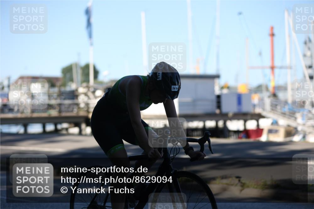 17.08.2025 - KN Förde Triathlon 2025 Yannick Fuchs http://msf.ph/oto/8629094 17.08.2025 15:30:02 Radfahren 24 meine-sportfotos.de