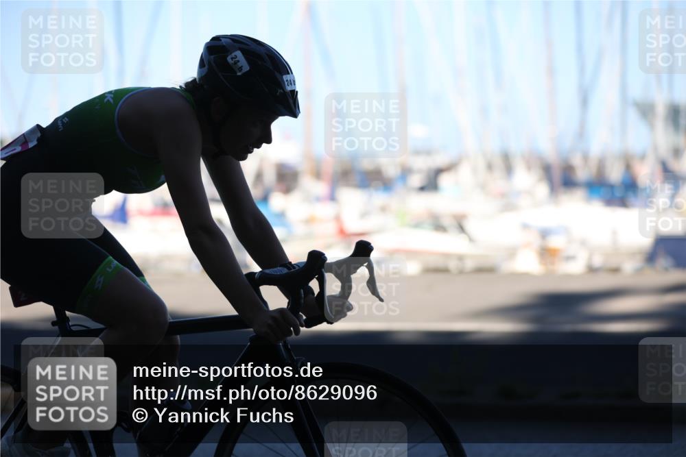 17.08.2025 - KN Förde Triathlon 2025 Yannick Fuchs http://msf.ph/oto/8629096 17.08.2025 15:30:02 Radfahren 24 meine-sportfotos.de