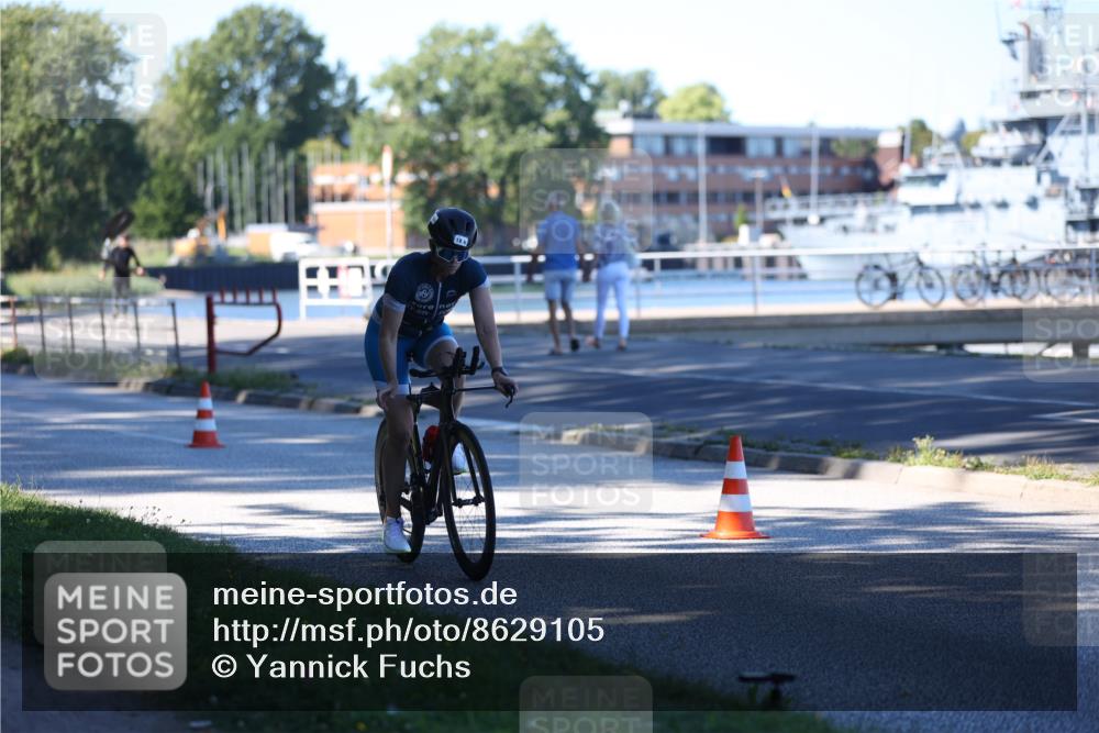 17.08.2025 - KN Förde Triathlon 2025 Yannick Fuchs http://msf.ph/oto/8629105 17.08.2025 15:31:44 Radfahren 18 meine-sportfotos.de