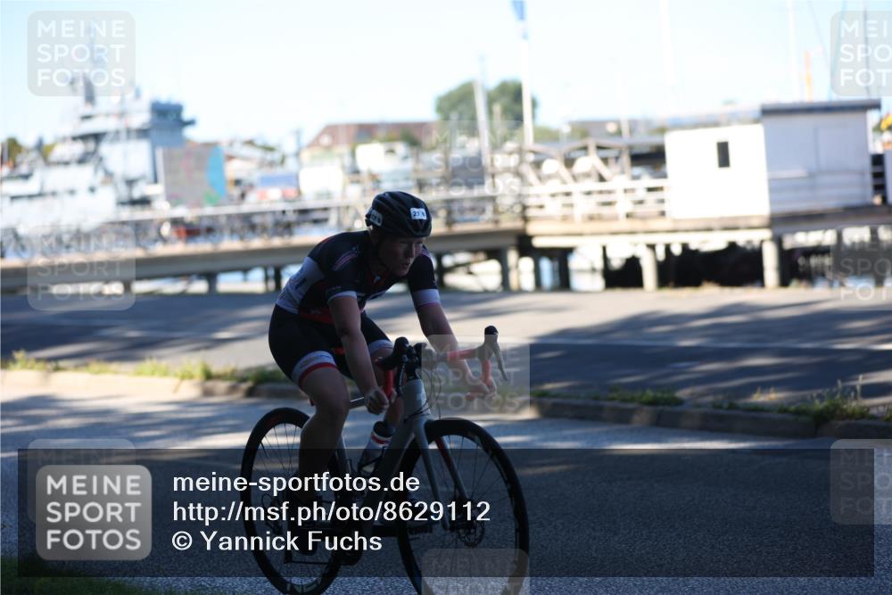 17.08.2025 - KN Förde Triathlon 2025 Yannick Fuchs http://msf.ph/oto/8629112 17.08.2025 15:31:47 Radfahren 27 meine-sportfotos.de