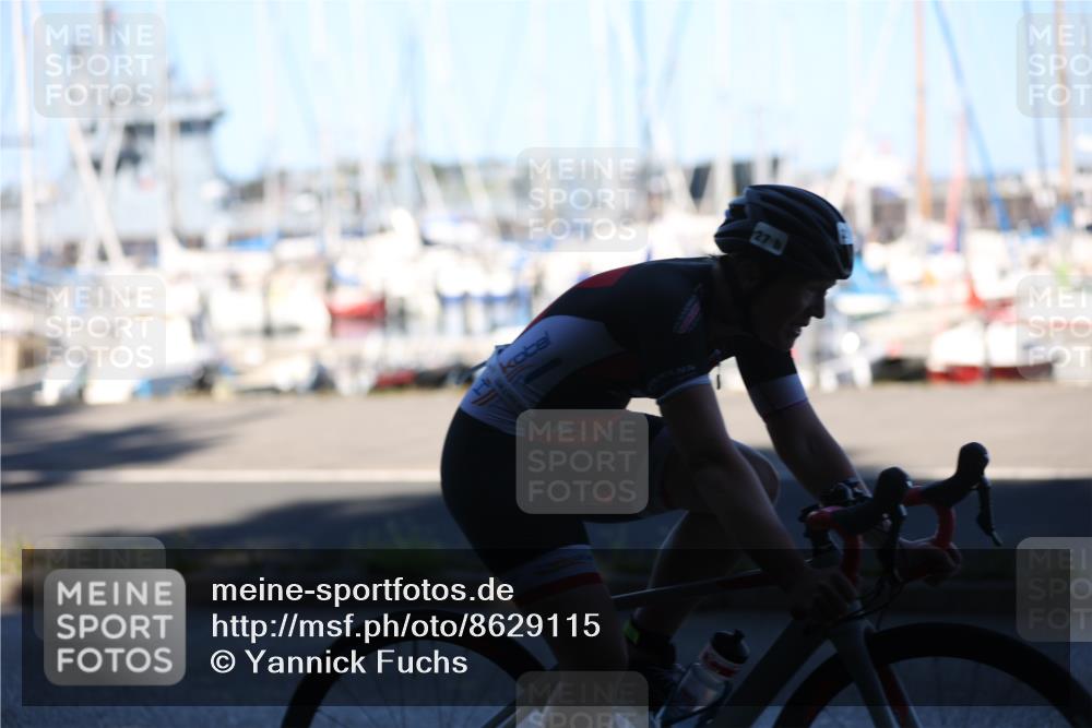 17.08.2025 - KN Förde Triathlon 2025 Yannick Fuchs http://msf.ph/oto/8629115 17.08.2025 15:31:47 Radfahren 27 meine-sportfotos.de