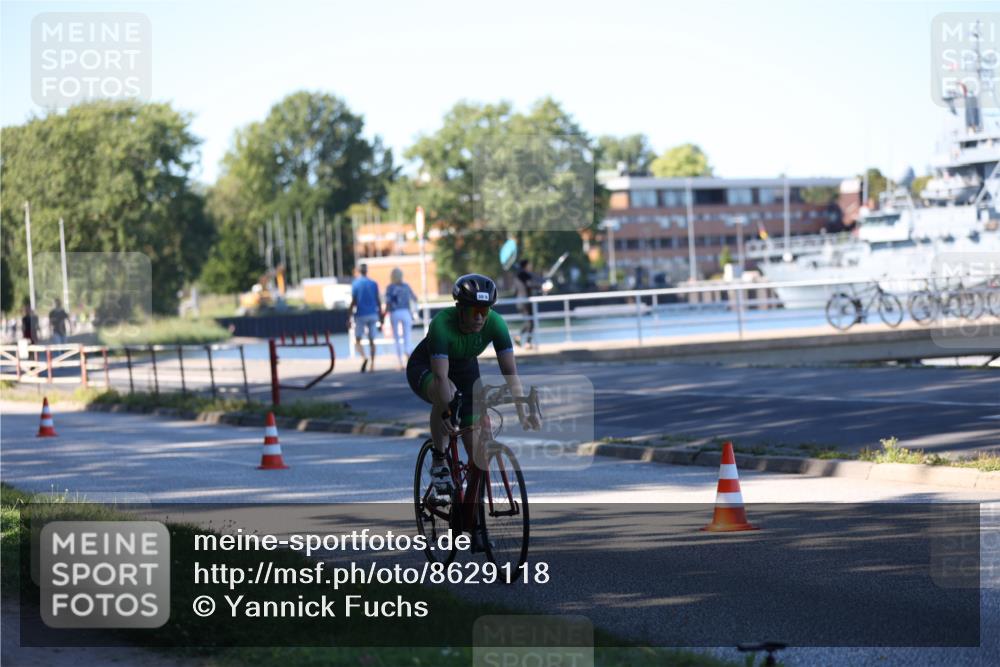 17.08.2025 - KN Förde Triathlon 2025 Yannick Fuchs http://msf.ph/oto/8629118 17.08.2025 15:31:54 Radfahren 30 meine-sportfotos.de