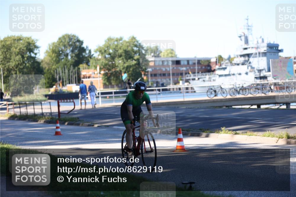 17.08.2025 - KN Förde Triathlon 2025 Yannick Fuchs http://msf.ph/oto/8629119 17.08.2025 15:31:54 Radfahren 30 meine-sportfotos.de