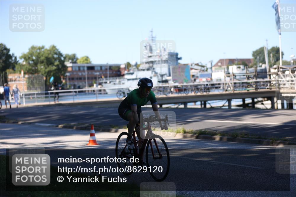17.08.2025 - KN Förde Triathlon 2025 Yannick Fuchs http://msf.ph/oto/8629120 17.08.2025 15:31:55 Radfahren 30 meine-sportfotos.de