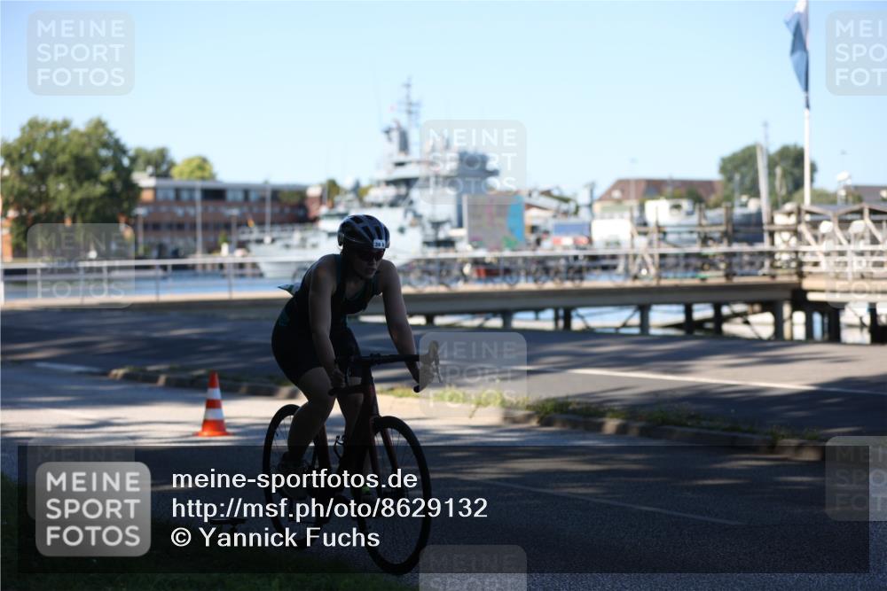 17.08.2025 - KN Förde Triathlon 2025 Yannick Fuchs http://msf.ph/oto/8629132 17.08.2025 15:33:08 Radfahren 36 meine-sportfotos.de