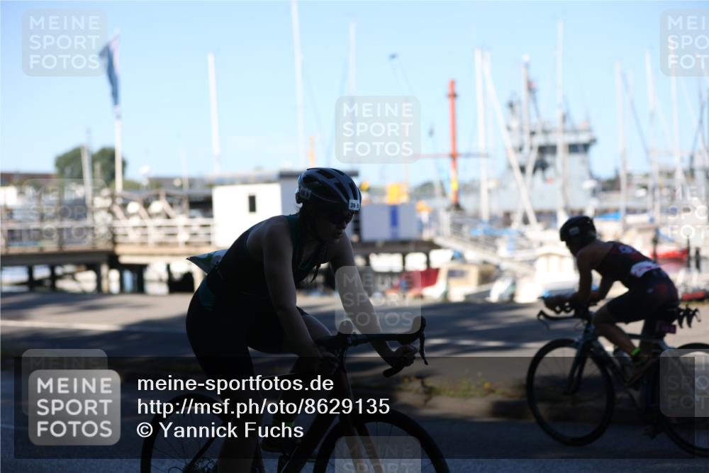 17.08.2025 - KN Förde Triathlon 2025 Yannick Fuchs http://msf.ph/oto/8629135 17.08.2025 15:33:08 Radfahren  meine-sportfotos.de
