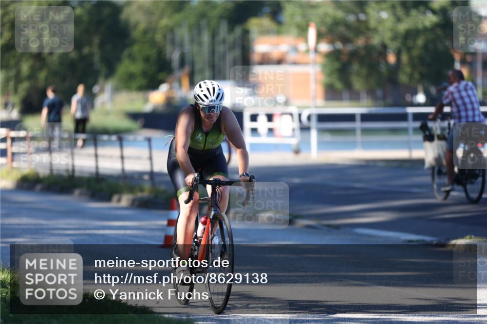 17.08.2025 - KN Förde Triathlon 2025 Yannick Fuchs http://msf.ph/oto/8629138 17.08.2025 15:34:05 Radfahren 28 meine-sportfotos.de