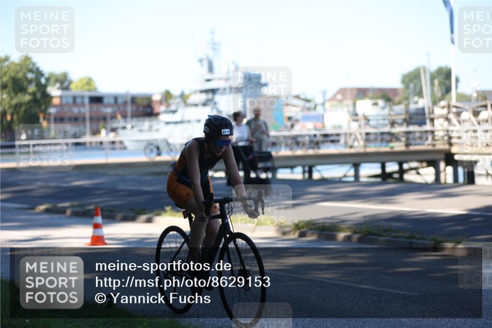 17.08.2025 - KN Förde Triathlon 2025 Yannick Fuchs http://msf.ph/oto/8629153 17.08.2025 15:34:13 Radfahren 21 meine-sportfotos.de