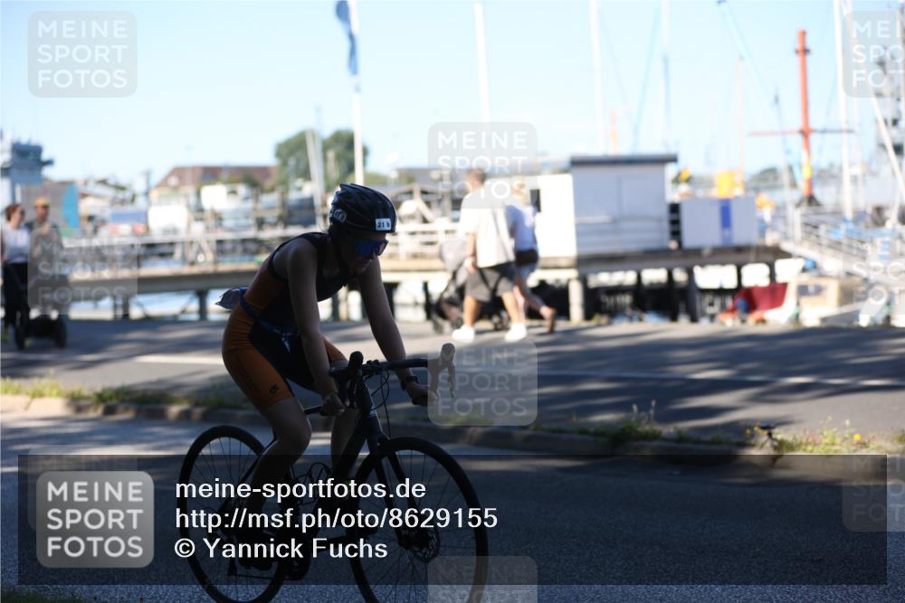 17.08.2025 - KN Förde Triathlon 2025 Yannick Fuchs http://msf.ph/oto/8629155 17.08.2025 15:34:14 Radfahren 21 meine-sportfotos.de