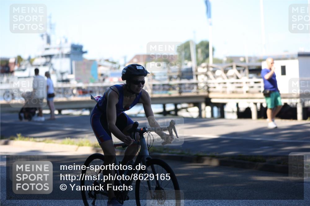 17.08.2025 - KN Förde Triathlon 2025 Yannick Fuchs http://msf.ph/oto/8629165 17.08.2025 15:34:26 Radfahren 23 meine-sportfotos.de