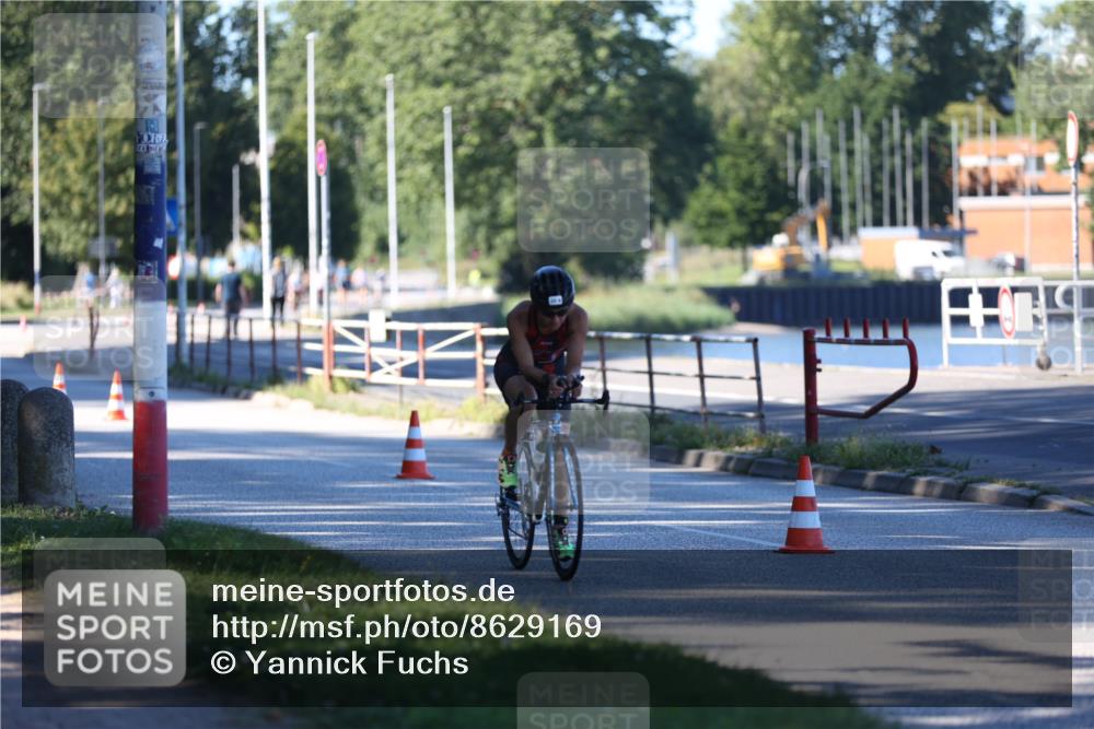 17.08.2025 - KN Förde Triathlon 2025 Yannick Fuchs http://msf.ph/oto/8629169 17.08.2025 15:34:40 Radfahren 18 meine-sportfotos.de