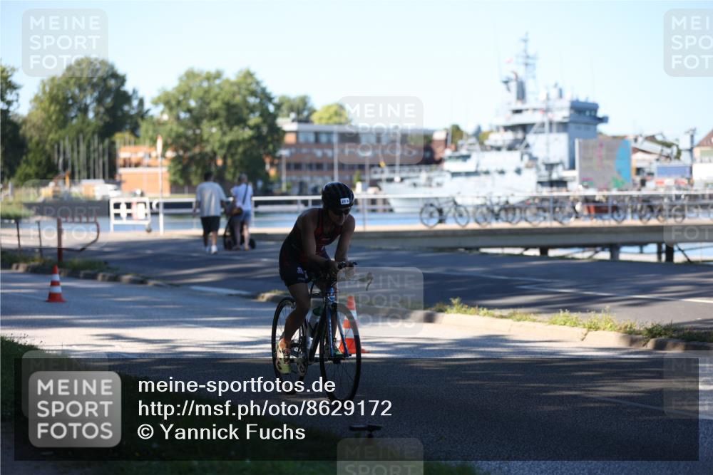 17.08.2025 - KN Förde Triathlon 2025 Yannick Fuchs http://msf.ph/oto/8629172 17.08.2025 15:34:41 Radfahren 20 meine-sportfotos.de