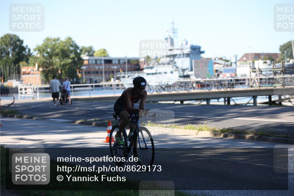 17.08.2025 - KN Förde Triathlon 2025 Yannick Fuchs http://msf.ph/oto/8629173 17.08.2025 15:34:41 Radfahren 20 meine-sportfotos.de