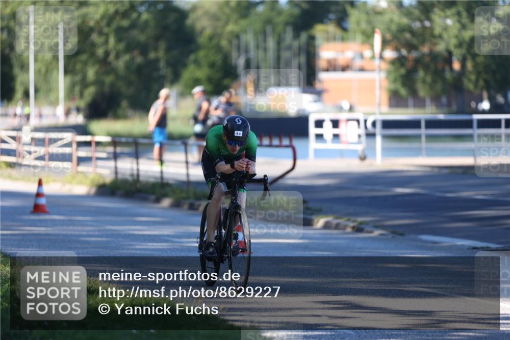 17.08.2025 - KN Förde Triathlon 2025 Yannick Fuchs http://msf.ph/oto/8629227 17.08.2025 15:40:54 Radfahren 9 meine-sportfotos.de