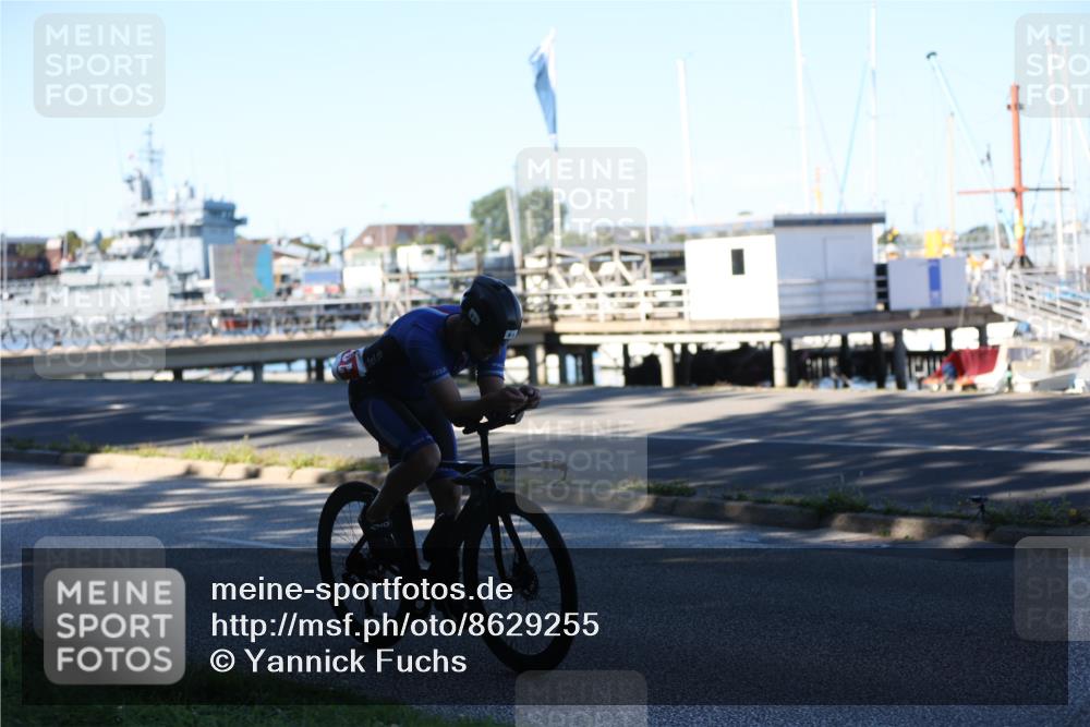 17.08.2025 - KN Förde Triathlon 2025 Yannick Fuchs http://msf.ph/oto/8629255 17.08.2025 15:44:29 Radfahren  meine-sportfotos.de
