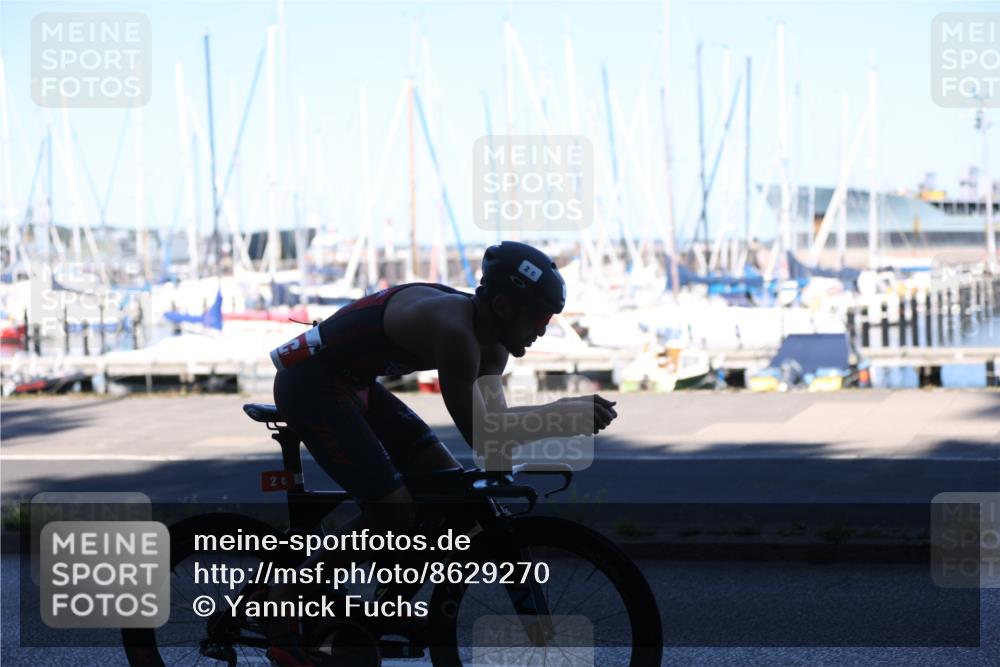 17.08.2025 - KN Förde Triathlon 2025 Yannick Fuchs http://msf.ph/oto/8629270 17.08.2025 15:45:11 Radfahren 20, 2, 2 meine-sportfotos.de