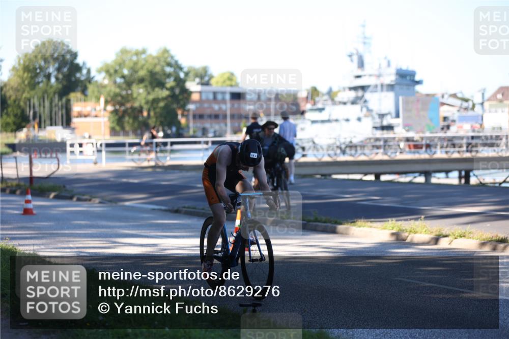 17.08.2025 - KN Förde Triathlon 2025 Yannick Fuchs http://msf.ph/oto/8629276 17.08.2025 15:47:32 Radfahren 15 meine-sportfotos.de