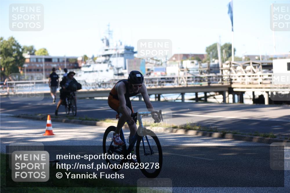 17.08.2025 - KN Förde Triathlon 2025 Yannick Fuchs http://msf.ph/oto/8629278 17.08.2025 15:47:32 Radfahren 15 meine-sportfotos.de