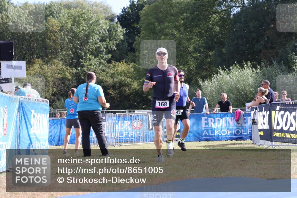 31.08.2025 - Elbe Triathlon Hamburg Strokosch-Dieckow http://msf.ph/oto/8651005 31.08.2025 10:31:52 Ziel 168, 264 meine-sportfotos.de