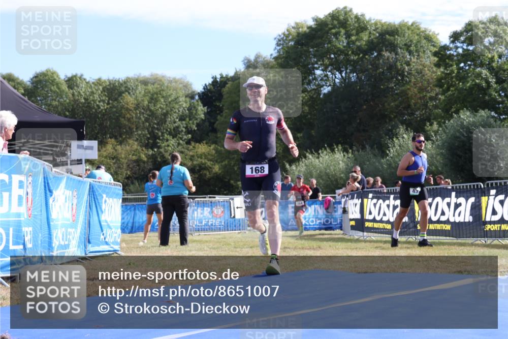 31.08.2025 - Elbe Triathlon Hamburg Strokosch-Dieckow http://msf.ph/oto/8651007 31.08.2025 10:31:53 Ziel 168, 264 meine-sportfotos.de