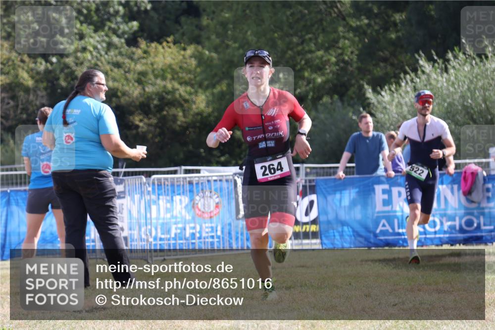 31.08.2025 - Elbe Triathlon Hamburg Strokosch-Dieckow http://msf.ph/oto/8651016 31.08.2025 10:31:56 Ziel 168, 264 meine-sportfotos.de
