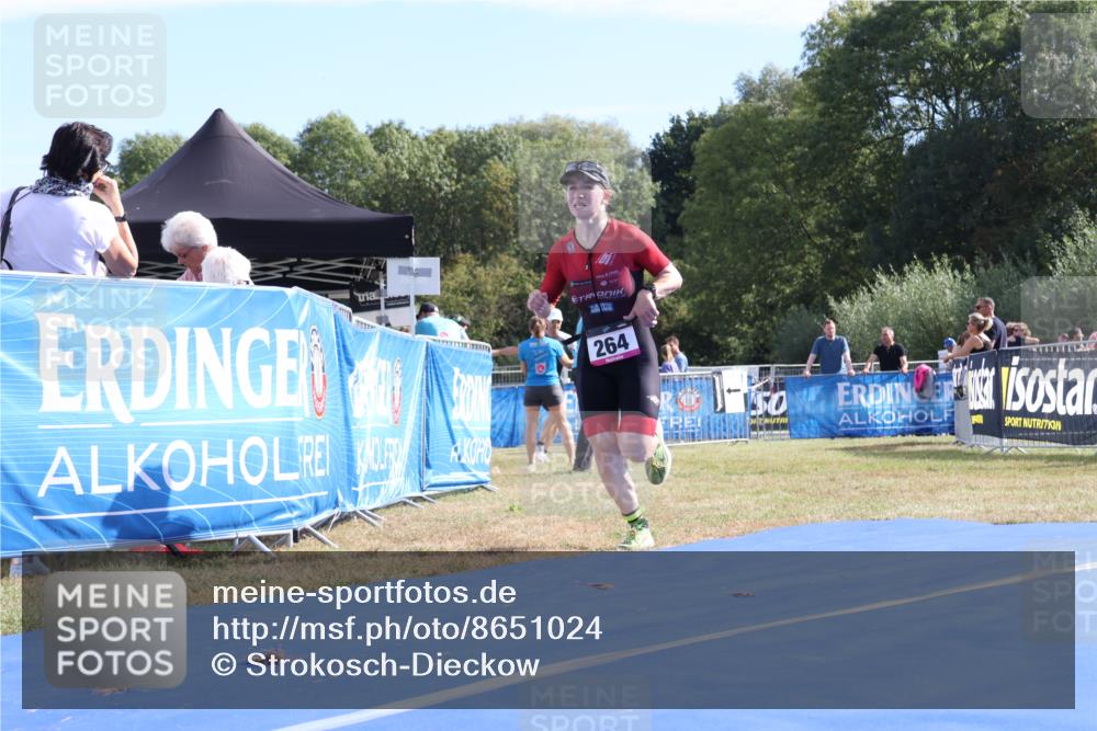 31.08.2025 - Elbe Triathlon Hamburg Strokosch-Dieckow http://msf.ph/oto/8651024 31.08.2025 10:31:58 Ziel 168, 264 meine-sportfotos.de
