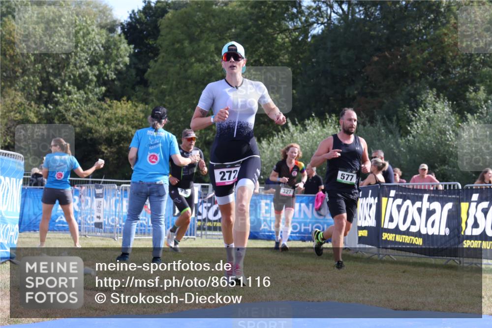31.08.2025 - Elbe Triathlon Hamburg Strokosch-Dieckow http://msf.ph/oto/8651116 31.08.2025 10:37:06 Ziel 272, 505 meine-sportfotos.de
