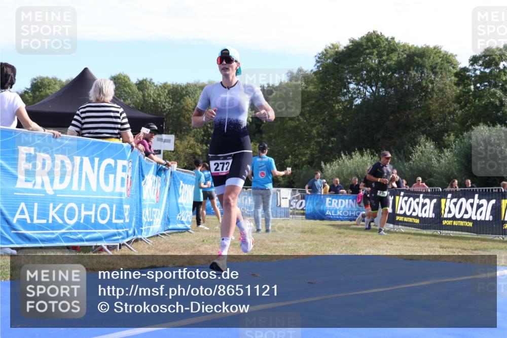 31.08.2025 - Elbe Triathlon Hamburg Strokosch-Dieckow http://msf.ph/oto/8651121 31.08.2025 10:37:08 Ziel 272, 505 meine-sportfotos.de