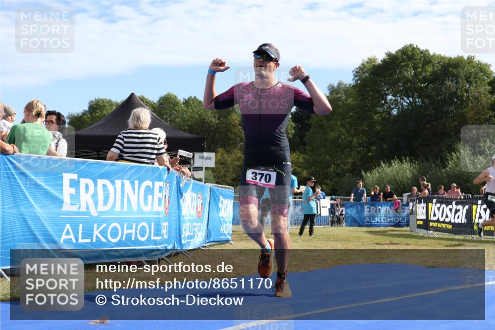 31.08.2025 - Elbe Triathlon Hamburg Strokosch-Dieckow http://msf.ph/oto/8651170 31.08.2025 10:39:09 Ziel 176, 370 meine-sportfotos.de