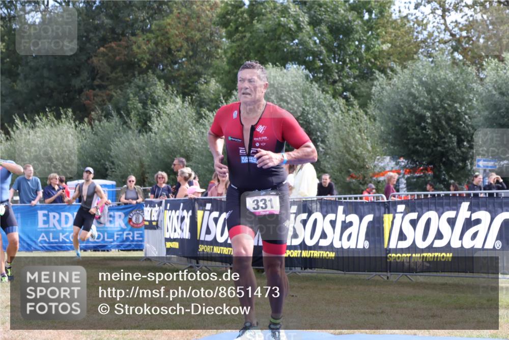 31.08.2025 - Elbe Triathlon Hamburg Strokosch-Dieckow http://msf.ph/oto/8651473 31.08.2025 10:48:14 Ziel 331, 529 meine-sportfotos.de