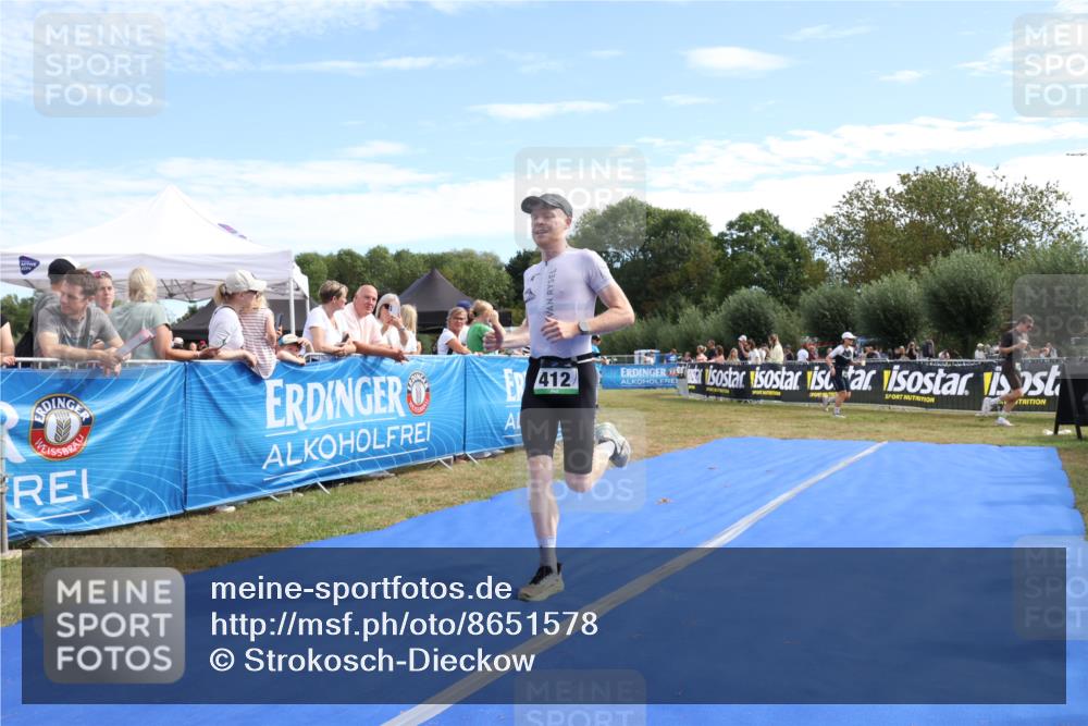 31.08.2025 - Elbe Triathlon Hamburg Strokosch-Dieckow http://msf.ph/oto/8651578 31.08.2025 10:50:43 Ziel 412, 709 meine-sportfotos.de