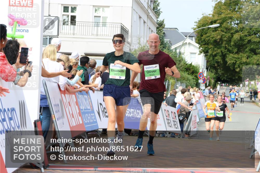 31.08.2025 - 21. Blankeneser Heldenlauf Strokosch-Dieckow http://msf.ph/oto/8651627 31.08.2025 11:12:56 Ziel 3623, 3025, 3372, 3505, 3412 meine-sportfotos.de