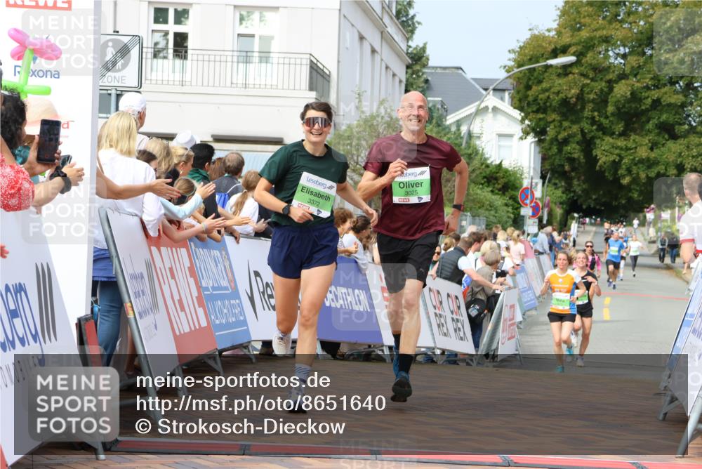 31.08.2025 - 21. Blankeneser Heldenlauf Strokosch-Dieckow http://msf.ph/oto/8651640 31.08.2025 11:12:56 Ziel 3623, 3025, 3372, 3505, 3412 meine-sportfotos.de