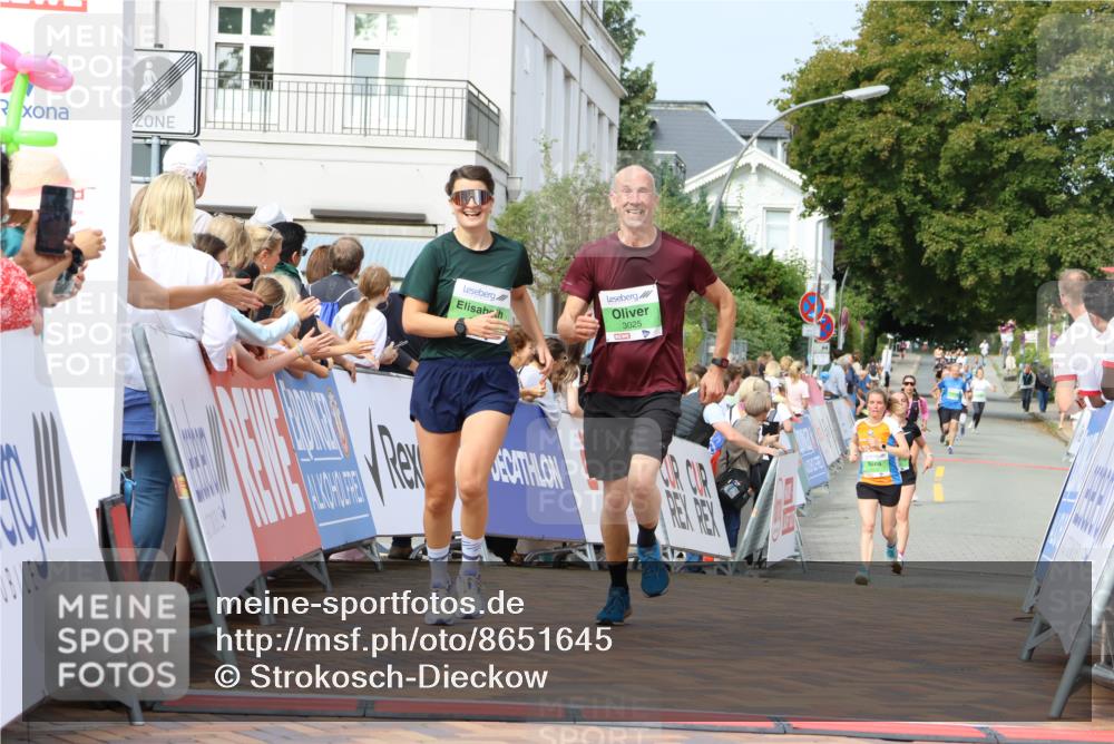 31.08.2025 - 21. Blankeneser Heldenlauf Strokosch-Dieckow http://msf.ph/oto/8651645 31.08.2025 11:12:56 Ziel 3623, 3025, 3372, 3505, 3412 meine-sportfotos.de