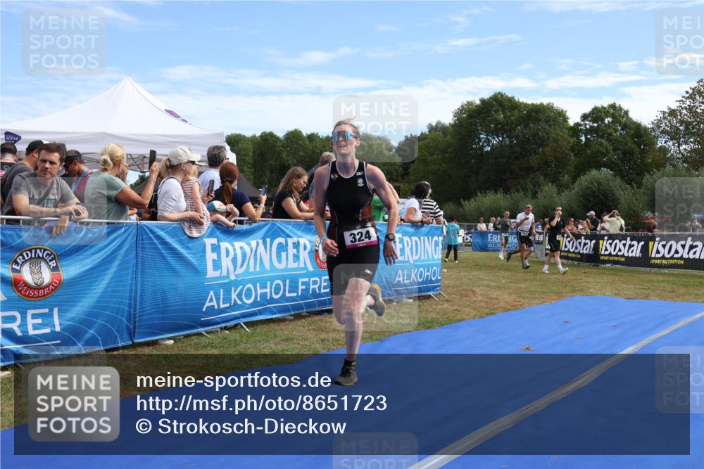 31.08.2025 - Elbe Triathlon Hamburg Strokosch-Dieckow http://msf.ph/oto/8651723 31.08.2025 10:54:43 Ziel 324, 540 meine-sportfotos.de