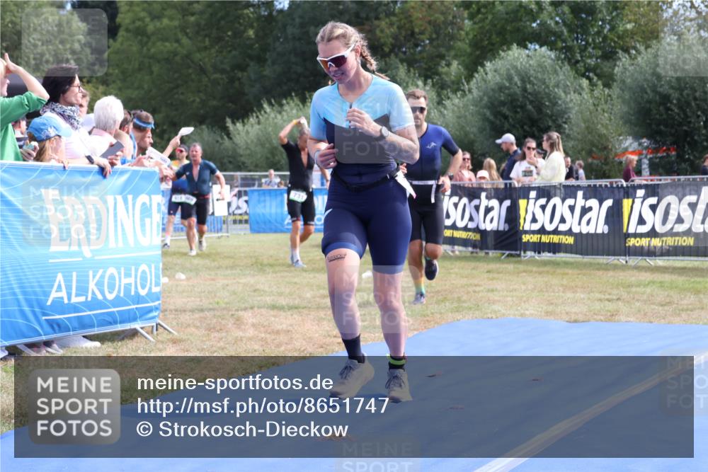 31.08.2025 - Elbe Triathlon Hamburg Strokosch-Dieckow http://msf.ph/oto/8651747 31.08.2025 10:55:48 Ziel 360, 519 meine-sportfotos.de